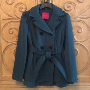 pink envelope peacoat